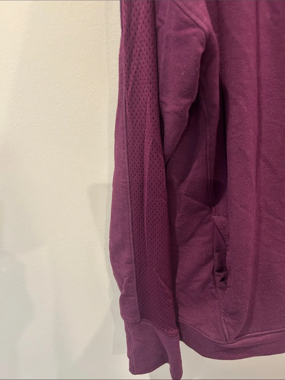 Under Armour Women's Plum Cowl Neck Pullover with Orange Accents